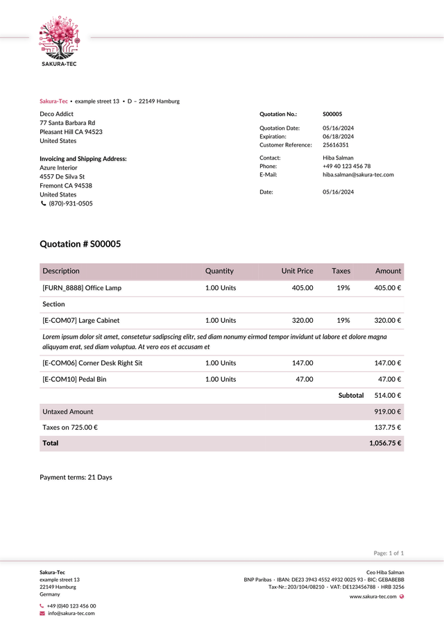 Modern Report Design